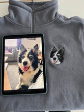 Load image into Gallery viewer, Personalised Pet 1/4 Zip Fleece
